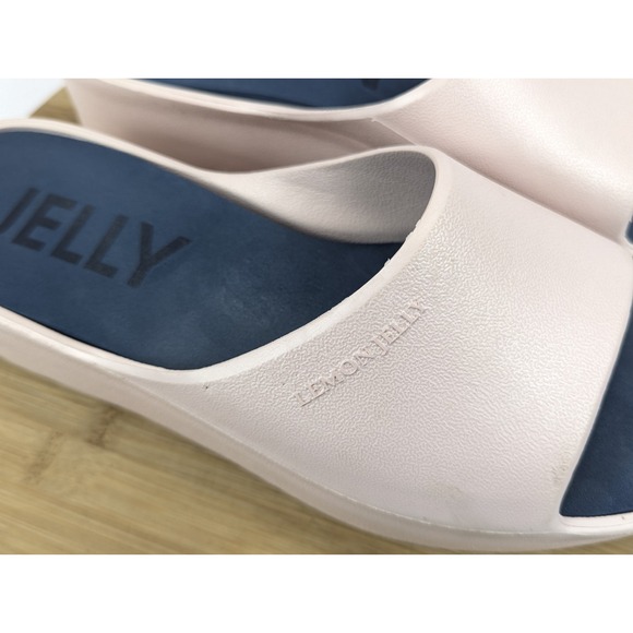 Lemon Jelly Sandals Slides Womans 10 10.5 Pink Platform Slip On Shoes - Picture 7 of 10